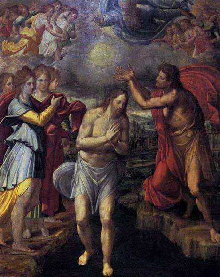 Baptism of Christ, Juan Fernandez de Navarrete